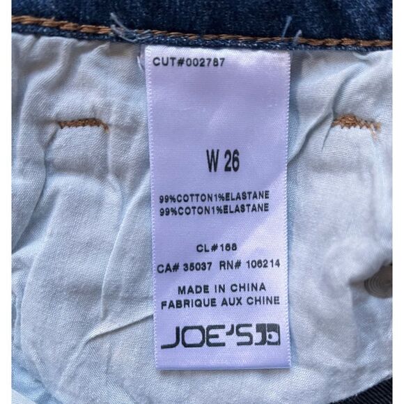 Joe’s Jeans Kiernan Distressed High Rise Cutoff Short, Size 26 - Picture 11 of 16